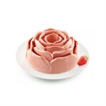 SFT251+A - ROSE SILICONE MOULD + SAFE RING ¯220 MM H10
