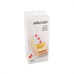 SFT330+A - PLUM CAKE SILICONE MOULD + SAFE RING 260 X 100 H 70 MM