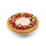 SFT424+A - FLAN PAN SILICONE MOULD + SAFE RING ¯240 H 30 MM