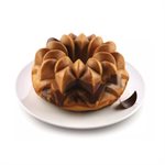 SFT600+A - STAR BUNDT SILICONE MOULD + SAFE RING ¯240 H 100 MM