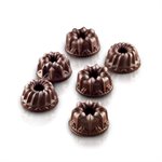 BROWN FANTASY MOULD ITEM NR. 15 SHAPES FOR CHOCOLATE AND ICE IN GIFT BOX