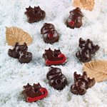 BROWN SILICONE MOULD N.8 ITEMS WINTER IN GIFT BOX