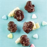 BROWN SILICONE MOULD N.12 CHOCO ANGLES IN GIFT BOX