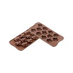 BROWN SILICONE MOULD N.12 EASTER FRIENDS BULK