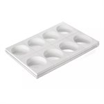 SET N.8 WHITE TOR135 H 40 MM IN THIN POLYBAG