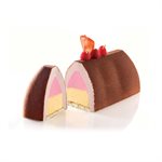 SET 4 WHITE SILICON MOULD INSERTO GIANDUIA 225X60 H70 MMIN 30X40 TRAY