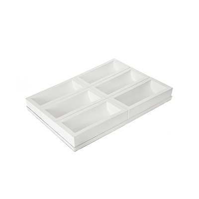 SET 6 PCS TOR 250X90 BUCHE IN 60X40 TRAY
