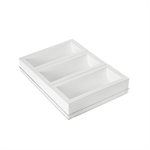 SET 3 TOR 250X90 BUCHE IN VASSOIO 30X40