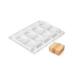 SET 2 PCS WHITE SILICONE MOULD CATS 88X82 H 20 + TRAY + 50 STICKS