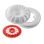 KIT RED TAIL- SILICONE MOULDS ¯240xH65 AND ¯213xH35 + CUTTER