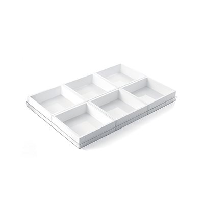 SET N. 6 WHITE TOR180X180 IN THIN POLYBAG