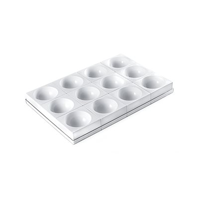 SET N. 12 WHITE TOR115 h50 IN THIN POLYBAG