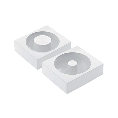 SET N 3+3 WHITE TORTAFLEX SILICON SAVARIS MOULD OUTSIDE ¯ 180 MM INSIDE ¯ 60 MM