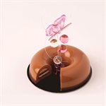 SET N 3+3 WHITE TORTAFLEX SILICON SAVARIS MOULD OUTSIDE ¯ 180 MM INSIDE ¯ 60 MM