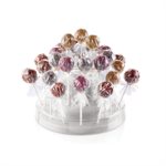 WHITE DISPLAY STAND FOR CAKE POPS, EASY POPS, FINGER FOOD SNACK IN PACK