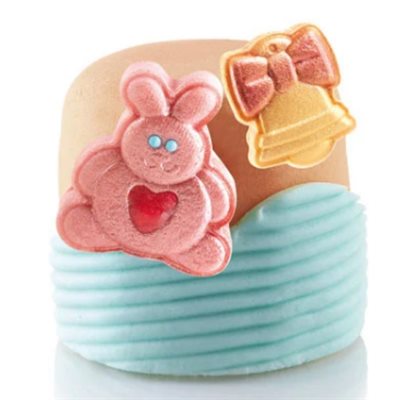 WONDER CUTTER FUNNY EASTER WHITE AND BLACK SMALL ¯25 MM BIG ¯35 MM
