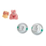 WONDER CUTTER FUNNY EASTER WHITE AND BLACK SMALL ¯25 MM BIG ¯35 MM