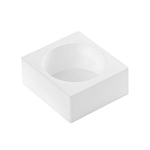 WHITE TORTAFLEX SILICON MOULD ¯ 100 MM H 40 MM IN THIN NYLON