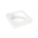 WHITE TORTAFLEX SILICON MOULD ¯ 160 MM H 40 MM IN THIN NYLON