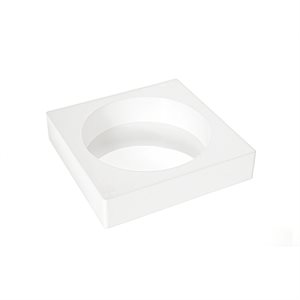 WHITE TORTAFLEX SILICON MOULD ¯ 160 MM H 40 MM IN THIN NYLON
