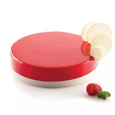 WHITE TORTAFLEX SILICON MOULD ¯ 240 MM H 40 MM IN THIN NYLON