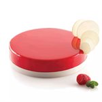 WHITE TORTAFLEX SILICON MOULD ¯ 240 MM H 40 MM IN THIN NYLON