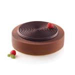 WHITE TORTAFLEX SILICON MOULD ¯ 260 MM H 40 MM IN THIN NYLON