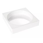 WHITE TORTAFLEX SILICON MOULD ¯ 180 MM H 50 MM IN THIN NYLON