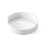 WHITE TORTAFLEX SILICON MOULD ¯ 240 MM H 50 MM IN THIN NYLON