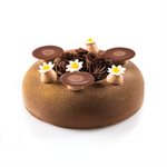 WHITE SILICONE MOULD SAVARIN ¯160 / 80 H40 MM IN PACK