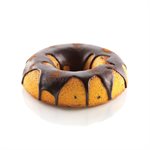 WHITE SILICONE MOULD SAVARIN ¯160 / 80 H40 MM IN PACK