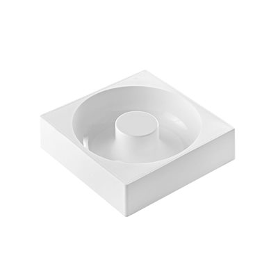WHITE SILICON MOULD SAVARIN ¯180 / 60 H50 MM IN PACK