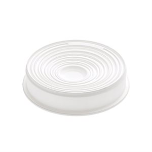 WHITE SILICONE MOULD VAGUE ÿ200 H 45 mm