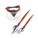 SET DECORATIVE SPOON + CUP