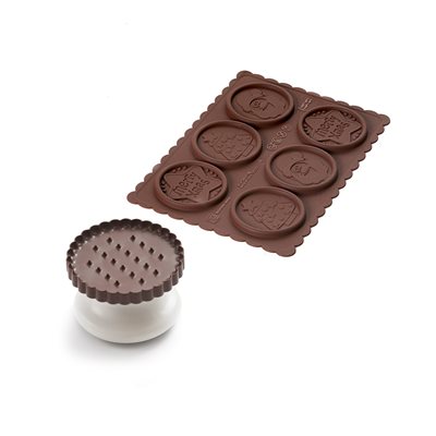 CKC02 COOKIE XMAS SLIM - SILICONE MOULD