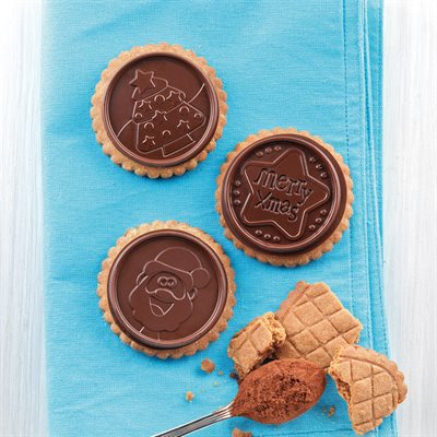 CKC02 COOKIE XMAS SLIM - SILICONE MOULD