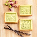 BROWN SILICONE MOULD COOKIE GNAM GNAM+ CUTTER IN PACK