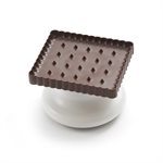 BROWN SILICONE MOULD COOKIE GNAM GNAM+ CUTTER IN PACK