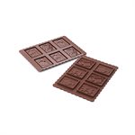BROWN SILICONE MOULD COOKIE GNAM GNAM+ CUTTER IN PACK