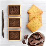 BROWN SILICONE MOULD COOKIE GNAM GNAM+ CUTTER IN PACK