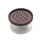 BROWN SILICONE MOULD COOKIE DOLCE VITA + CUTTER IN PACK