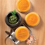 BROWN SILICONE MOULD COOKIE DOLCE VITA + CUTTER IN PACK