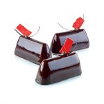 TERRACOTTA SILICONE MOULD N.24 CHOCOGIANDUIA 50X18 H23 MM IN GIFT BOX