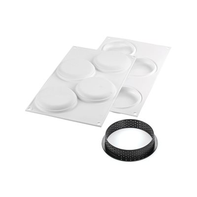 KIT TARTE RING ROUND ÿ100mm