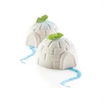 IGLOO WHITE SILICONE MOULD N.6 ¯38 H 42 MM