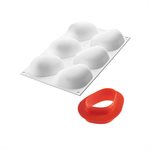 WHITE SILICONE MOULD ZEN100 87 x 63 h 36 mm + CUTTER