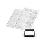 KIT TARTE RING SQUARE 80X80mm