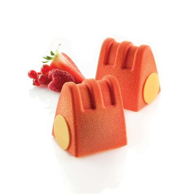 60X40 N. 28 GRUSTELLO BLACK SILICONE MOULD NAKED MM 52X52 MM H 60,7 MM