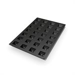 60X40 N. 28 GRUSTELLO BLACK SILICONE MOULD NAKED MM 52X52 MM H 60,7 MM