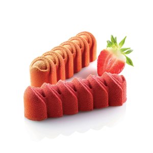 60X40 N. 24 SURF BLACK SILICONE MOULD NAKED MM 120 X 20,5 MM H 36 MM